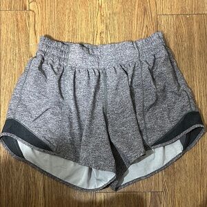 Lululemon Athletica Heathered Gray Athletic Shorts